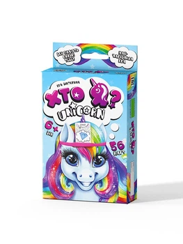 Игра настольная Danko Toys Кто Я? Unicorn мини карточная (укр) (HIM-05-01)