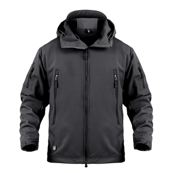 Тактическая куртка / ветровка Pave Hawk Softshell black XS
