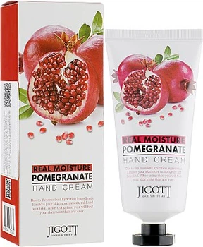 Крем для рук с экстрактом граната - Jigott Real Moisture Pomegranate Hand Cream 100ml (643389-24256)