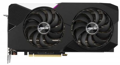 Видеокарта ASUS RTX 3070 8Gb Dual OC LHR (DUAL-RTX3070-O8G-V2) (GDDR6, 256 bit, PCI-E v4.0 x16) Б/у