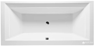 Ванна акриловая RADAWAY ITEA 190x90 (WA1-28-190x090U) + ножки (NWE-68)+ сифон R135L