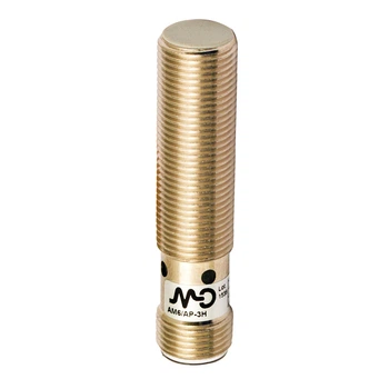 Індуктивний датчик M12 короткий, 4mm, NO/PNP, конектор М12, AM6/AP-3H Micro detectors