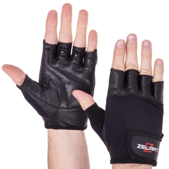 Тактические перчатки без пальцев Zelart SB-161600 размер M