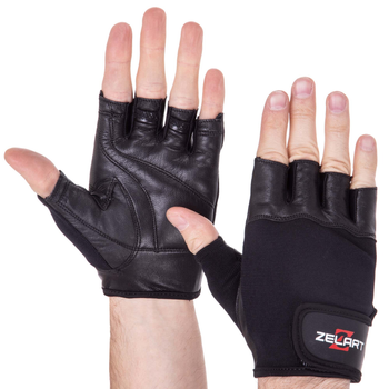 Тактичні рукавички без пальців Zelart SB-161600 розмір XXL