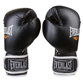 Боксерские перчатки Everlast DX-445 черные 6 унций EVDX445