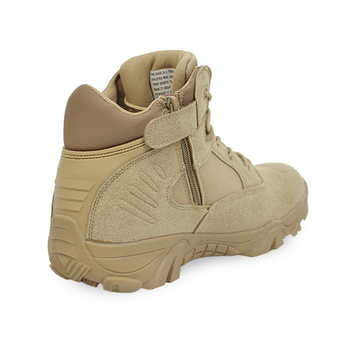 Тактичні черевики Lesko 6675 Sand Khaki 39 чоловічі (маломірят) 23.5 см