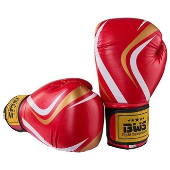 Боксерские перчатки Club BWS 12oz красный-белый BCLUB