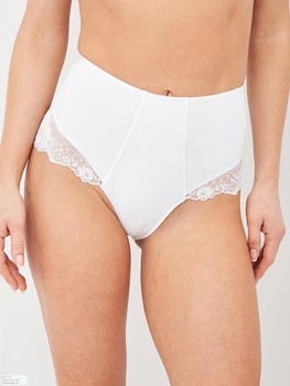 Утягивающие трусики кружевом Lormar Perfect Bianco 42(S) Белый