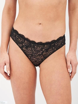Трусики слип эффект тату Lormar FrizzanteSlip Nero 42(S) Черный