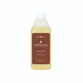 Профессиональное кокосовое массажное масло «Thai Oils» «Chocolate» 1000 ml