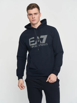 Худі чоловіче Emporio Armani 10926.2 S Темно-синє