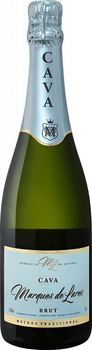 Вино ігристе Marques de Lares CAVA Blanco Brut біле сухе 0.75 л 11.5% (8420209040157)