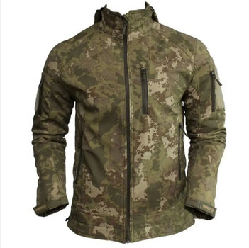 Куртка мужская тактическая Мультикам Combat Турция Софтшел Soft-Shell ВСУ (ЗСУ) L(338078)