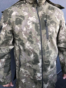 Куртка мужская тактическая Мультикам Combat Турция Софтшел Soft-Shell ВСУ (ЗСУ) XL(338079)