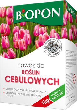 Удобрение гранулированное BIOPON для луковичных растений 1 кг (5904517044050)