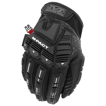 Тактические Утепленные Перчатки Mechanix Wear ColdWork M-Pact, Черные / Серые L