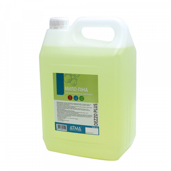 Піна - мило DEZZO PLUS з дезінфікуючим ефектом 5л Atma 7FP145000