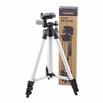 Штатив телескопический тринога для камеры, телефона, трипод TRIPOD 3110 Black