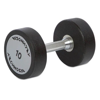 Гантель цельная профессиональная Technogym TG-1834 10 кг Черный (56542002)