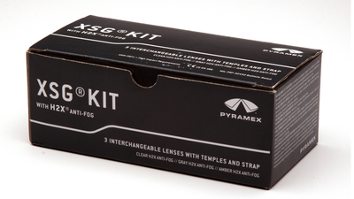 Тактические очки со сменными линзами Pyramex XSG Kit Anti-Fog, сменные линзы