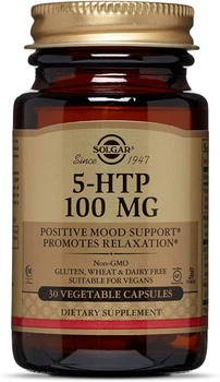 Спеціальний продукт Solgar 5-HTP 100 mg Vegetable Capsules 30 капсул (4384302790)