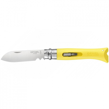 Нож Opinel №9 Diy желтый (1804)