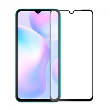 Защитное стекло для Xiaomi Redmi 9C (M2006C3MG, M2006C3MT) Full Glue (0.3 мм, 2.5D) черное