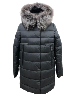 Куртка жіноча зимова PEERCAT 18-781 XXL Темно-синя