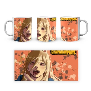 Кружка GeekLand Chainsaw Man Человек Бензопила Пауэр CM 02.29
