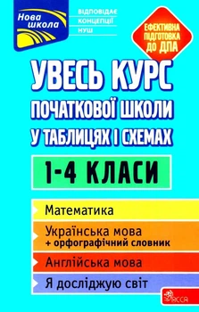 Увесь курс початкової школи у таблицях і схемах. 1-4 класи – Жукова О. Є., Єрьоменко Н. В., Марченко І. С., Медведь О. В. (9786177995097)