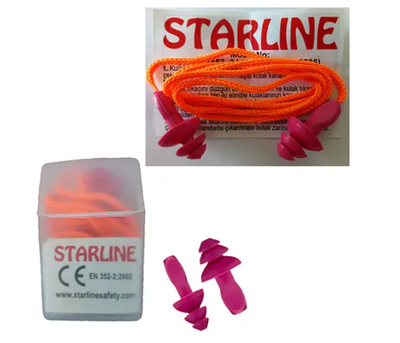 Беруші багаторазові STARLINE (KG-4897)