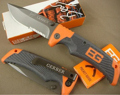 Складной туристический нож для выживания Gerber Bear Grylls Ultimate SKL11-204009 (KG-725)