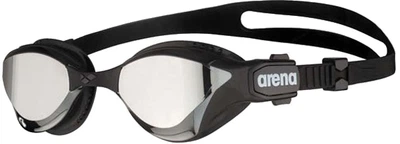 Очки Arena COBRA TRI SWIPE MR (002508-555) Унисекс OSFM Черные/Серебристые (3468336214626)