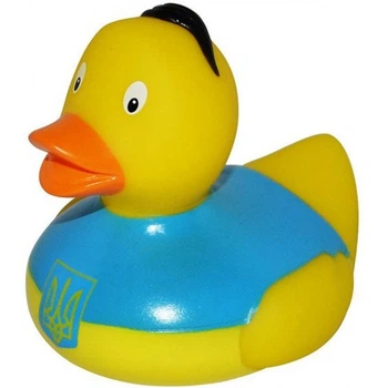 Утка Флаг Украины резиновая FunnyDucks L1910