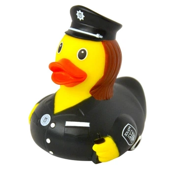 Утка Полицейская FunnyDucks резиновая L1885