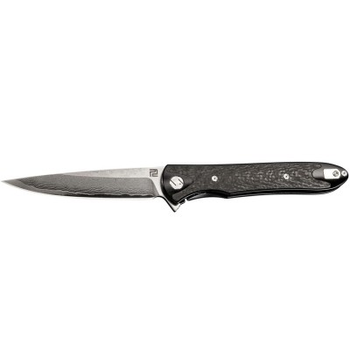 Нож Artisan Shark Damascus Titanium Black (1707GD-BK)