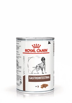 Влажный корм Royal Canin GASTROINTESTINAL DOG (Паштет) для взрослых собак, применяемый при острых расстройствах пищеварения, в реабилитационный период и при истощении 400 г (9003579309445)