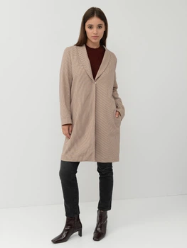 Пальто H&M 40 світло коричневий 6829508