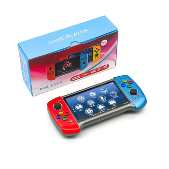 Игровая приставка (портативная консоль) с 1000 игр, HDMI и поддержкой 2х геймпадов 8gb XPRO PSP 19