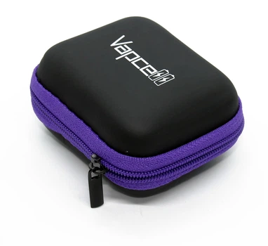 Бокс пластиково-матерчатый Vapcell EVA Zipper Case 4x 18650, Purple