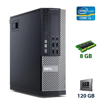 Ноутбук Dell 9020 SFF Intel Сore i3-4130 (2 (4) ядра по 3.4 GHz) 8 GB DDR3 / 120 GB SSD REFURBISHED