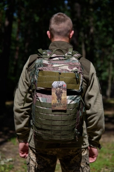 Тактичний рюкзак Soldier Outdoor 45 літрів Камуфляж темний