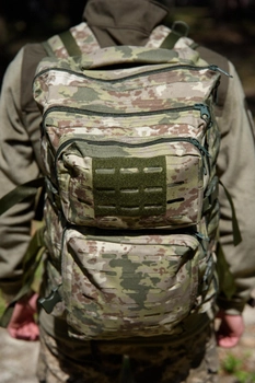 Тактичний рюкзак камуфляж 45 літрів Soldier Outdoor Камуфляж світлий