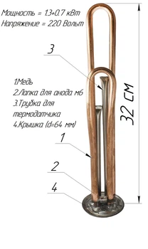 ТЕН для бойлера №4