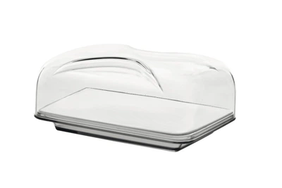 Блюдо для сыра Guzzini Gocce 27010092 11.5х25.5х18 см серое 4215407
