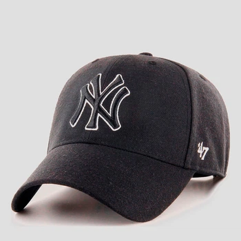 Кепка 47 Brand Yankees Snapback B-MVPSP17WBP-BKC One Size Чорна (191119726810)