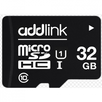 Карта памяти AddLink 32GB microSDHC class 10 UHS-I U1 (ad32GBMSH310)