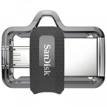 USB флеш накопитель SanDisk 16GB Ultra Dual Black USB 3.0 OTG (SDDD3-016G-G46) (158958)