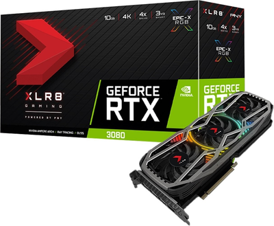 Видеокарта PNY GeForce RTX 3080 XLR8 Gaming REVEL EPIC-X 10GB