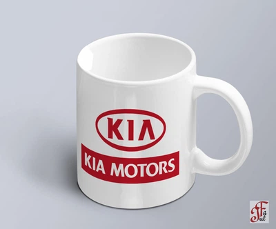 Чашка з принтом авто логотип Kia Motors (02010102001)